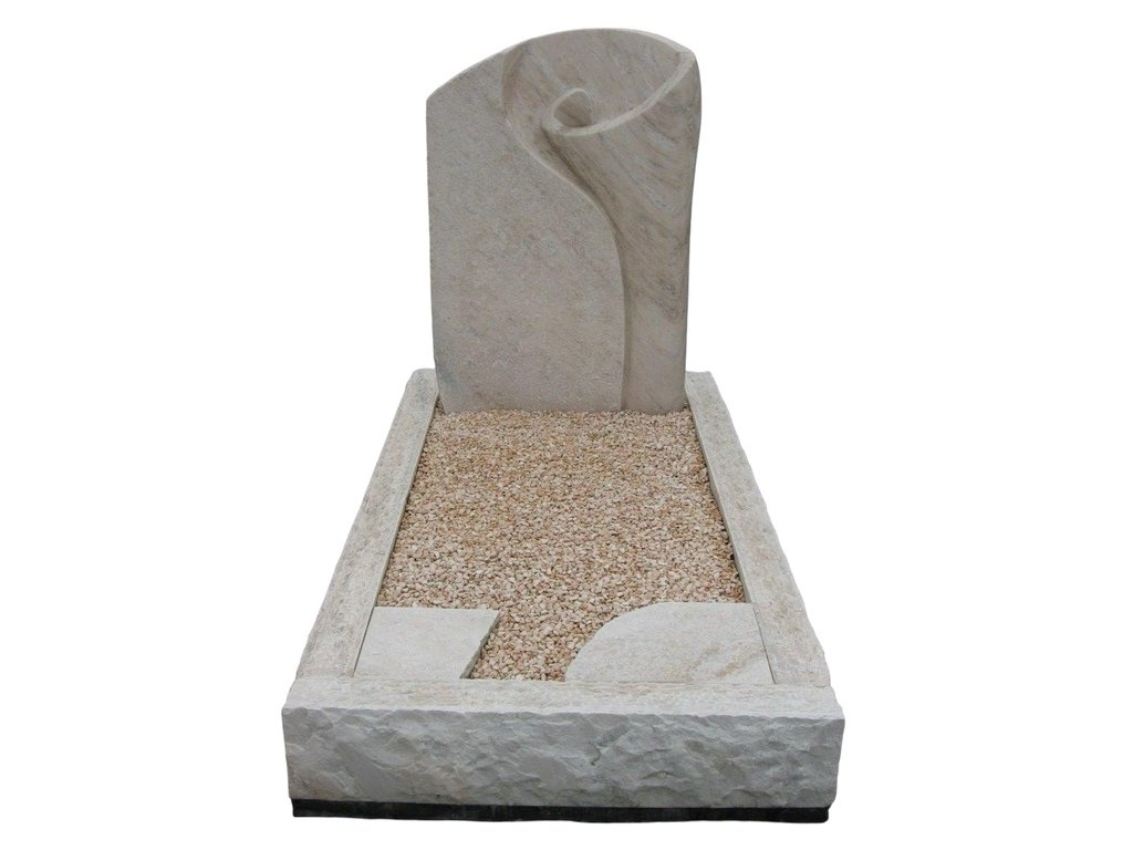 Marmor Palissandro Einzelgrab