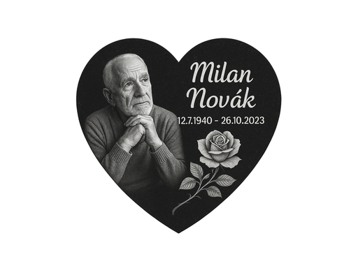 [6159] Epitafná doska čierna žula