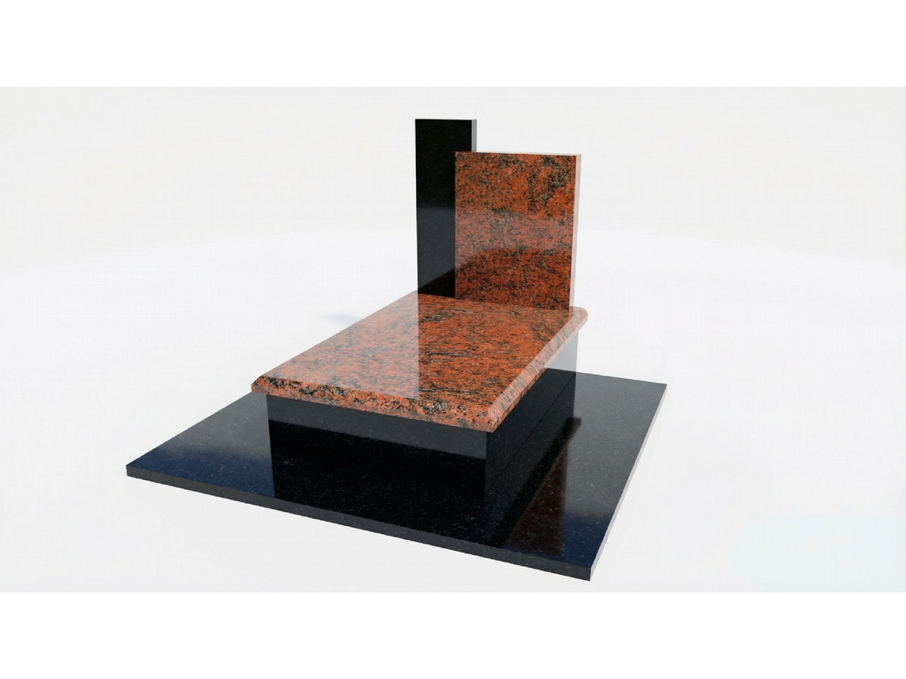 Urnový pomník žula Multicolor Nero