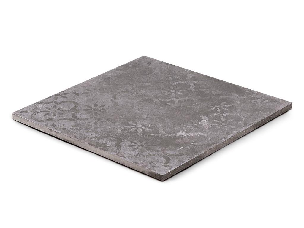 Terrassenplatten Tegel Moon Decoro 90×90 cm