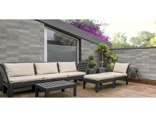 [SS-145] Keramický obklad Cera Panel Mineral-Steel 7,5×38,5 cm