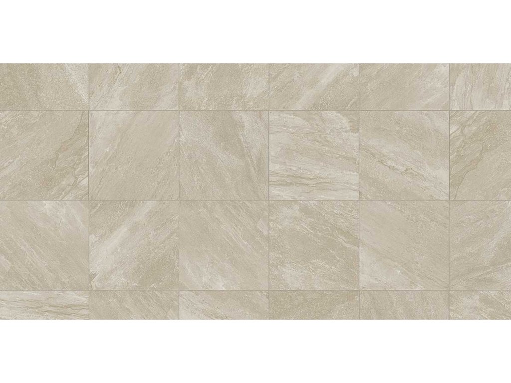 Terrassenplatten Quarzo Beige 60×60 cm