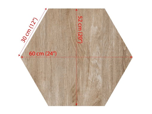 [SS-242] Vonkajšia dlažba Esagono Foresta Chiaro 2 cm