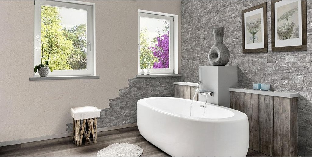 Keramische Verkleidung Cera Panel Vulcan Dust 16×40 cm
