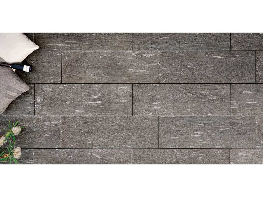 Terrassenplatten Zermatt Scuro 3 cm