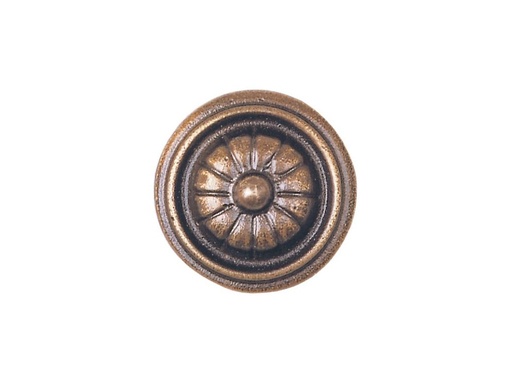 [ST-SK-06320] Bronzová rozeta na náhrobok, Ø 2,2–4,5 cm