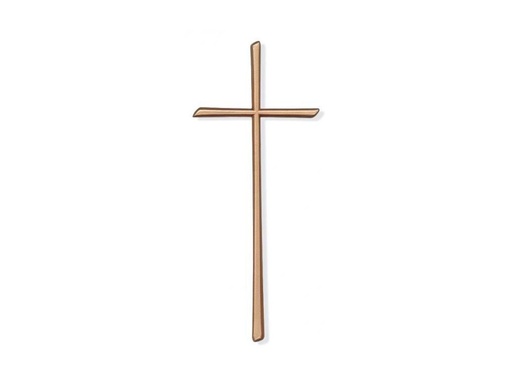 [ST-SK-0SCHRKR005] Náhrobný kríž Scriptura z bronzu, 8–50 cm