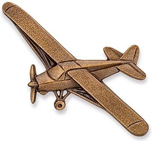 Bronzový motorista na náhrobok, 6,5×7 cm alebo 10×11 cm