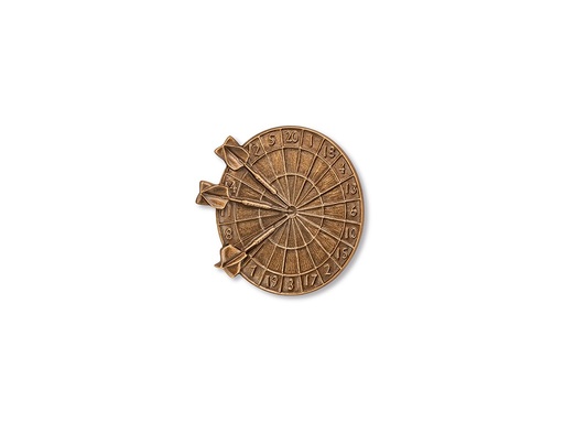 [ST-SK-18938] Bronzový reliéf Šípka na náhrobok, 9×8,5 cm
