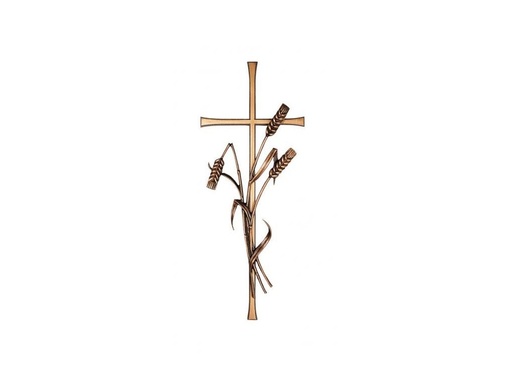 [ST-SK-20289] Náhrobný kríž Elegant s klasickými klasmi, 40×15 cm alebo 50×20 cm