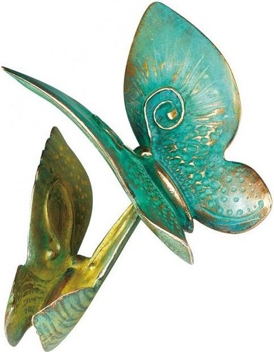 [ST-SK-20365] Bronzový motýľ na náhrobok, 10×8 cm