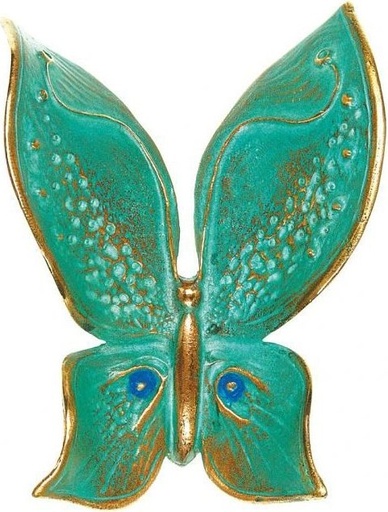 [ST-SK-20366] Bronze-Schmetterling für Grabmal, 10×8 cm