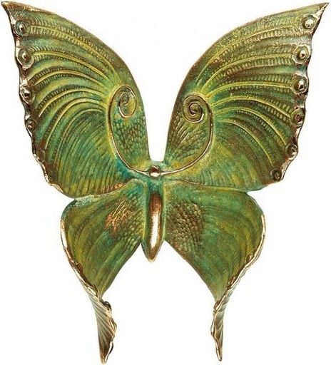 [ST-SK-20367] Bronze-Schmetterling für Grabmal, 10×9 cm