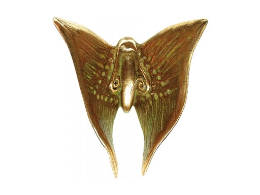 [ST-SK-20369] Bronzový motýľ na náhrobok, 5×5 cm