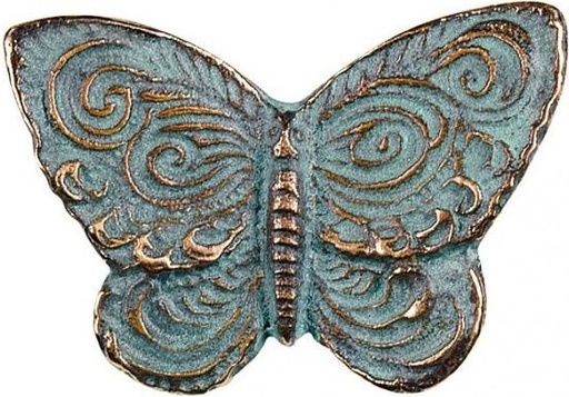 [ST-SK-20534] Bronze-Schmetterling für Grabmal, 4×5 cm