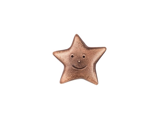 [ST-SK-20934] Bronzová hviezda na detský náhrobok, 5×5 cm