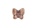 Bronzový motýľ na náhrobok, 3×3 cm