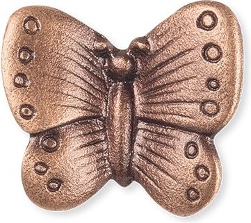 [ST-SK-20942] Bronzový motýľ na náhrobok, 3×3 cm