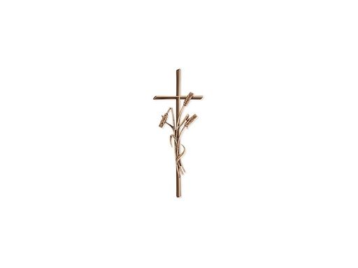 [ST-SK-20957] Náhrobný kríž Meandra s klasickými klasmi, 40×15 cm