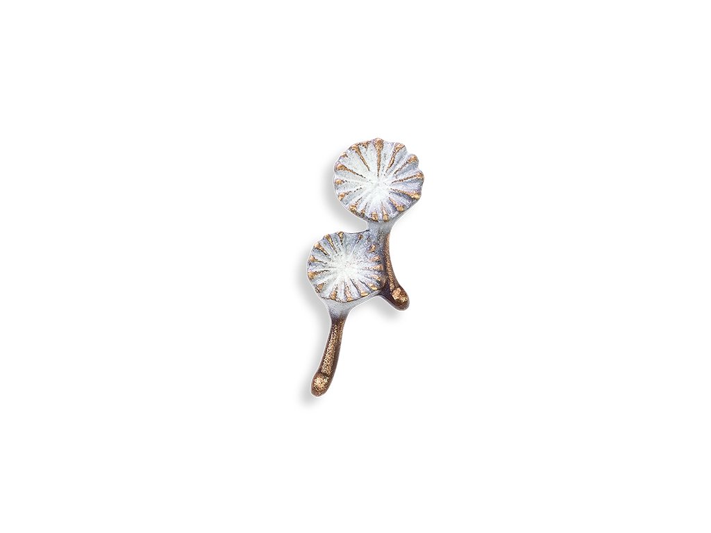 Bronzová Pusteblume na náhrobok, 5×2 cm