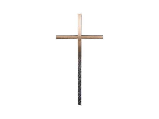 [ST-SK-26023] Náhrobný kríž Linea z bronzu, 10–45 cm