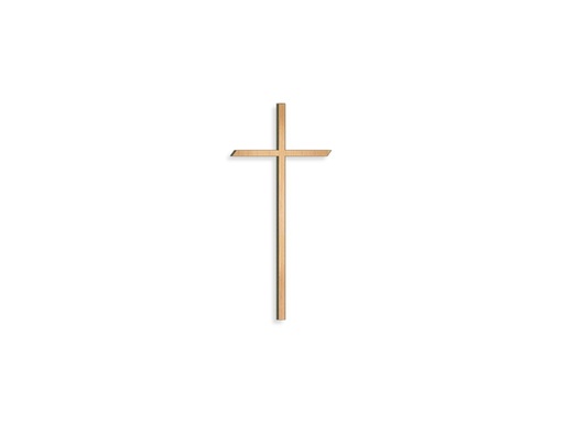 [ST-SK-26031] Náhrobný kríž Sempera z bronzu, 8–80 cm