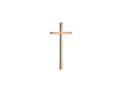 [ST-SK-26037] Náhrobný kríž s kryštálom, bronz, 8–80 cm