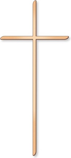 [ST-SK-26066] Náhrobní kříž Norden, bronz, 10–45 cm