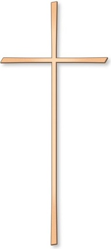 [ST-SK-26067] Náhrobní kříž s jménem Siehler, bronz, 10–45 cm