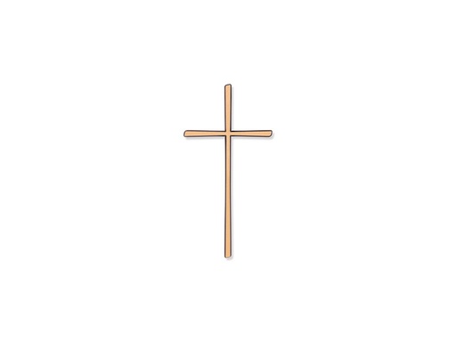 [ST-SK-26081] Náhrobný kríž Scalina, bronz, 10–45 cm