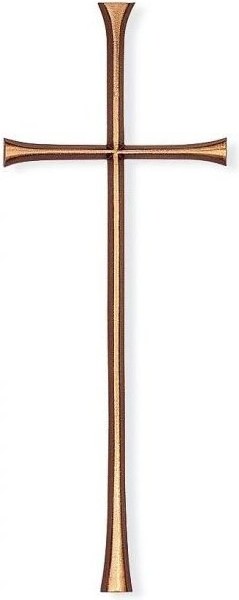 Grabkreuz Antiqua Parabel aus Bronze, 8–50 cm
