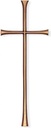 Náhrobný kríž Antiqua Parabel z bronzu, 8–50 cm
