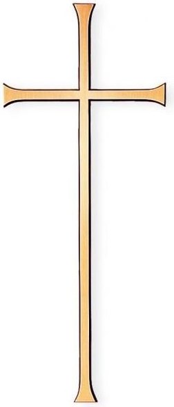 Grabkreuz Antikon aus Bronze, 12–60 cm