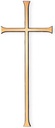 Pomníkový kříž Antikon z bronzu, 12–60 cm