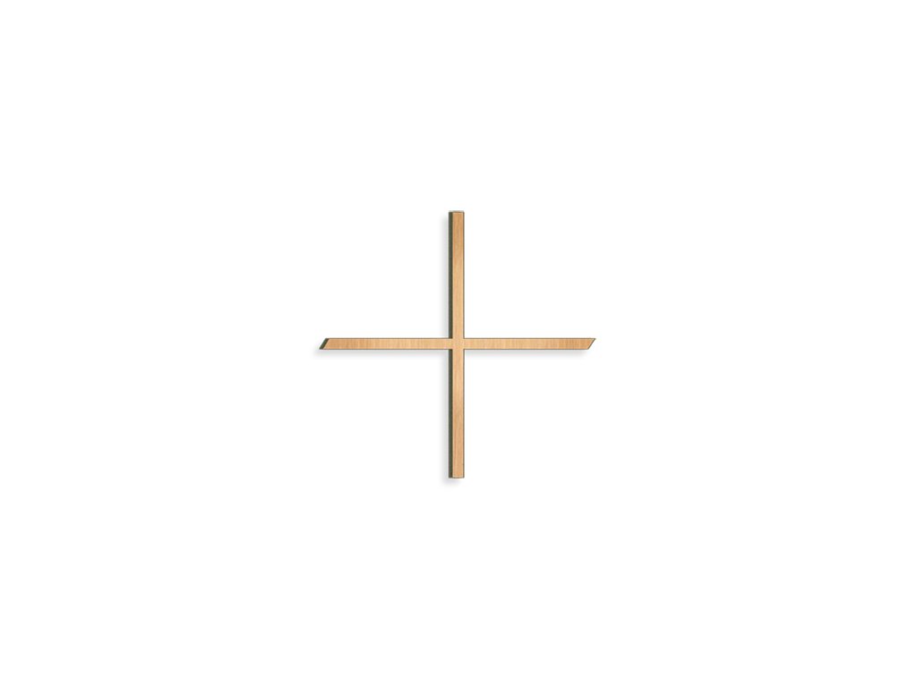 [ST-SK-28031] Rovnoramenný kríž na náhrobok, bronz, 8–30 cm