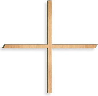 [ST-SK-28031] Rovnoramenný kříž na náhrobek, bronz, 8–30 cm