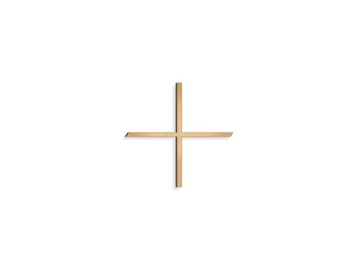 [ST-SK-28031] Rovnoramenný kríž na náhrobok, bronz, 8–30 cm