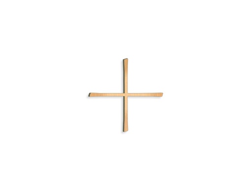 [ST-SK-28033] Náhrobný kríž rovnoramenný, bronz, 8–30 cm