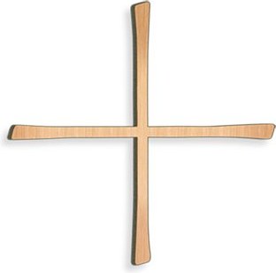 [ST-SK-28034] Rovnoramenný kríž na náhrobok, bronz, 8–30 cm