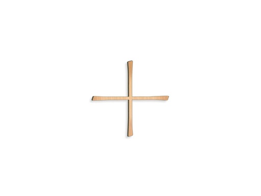 [ST-SK-28034] Rovnoramenný kríž na náhrobok, bronz, 8–30 cm