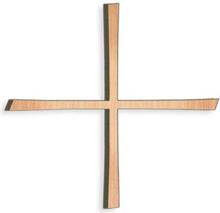 [ST-SK-28037] Rovnoramenný kříž na náhrobek, bronz, 8–30 cm