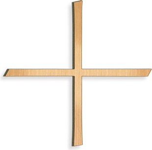 [ST-SK-28039] Náhrobní kříž rovnoramenný, bronz, 8–30 cm