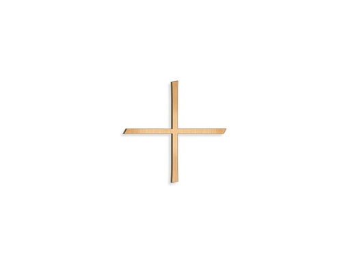 [ST-SK-28039] Náhrobný kríž rovnoramenný, bronz, 8–30 cm