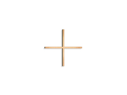 [ST-SK-28046] Rovnoramenný kríž na náhrobok, bronz, 8–30 cm