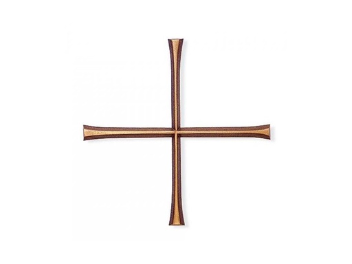 [ST-SK-28450] Bronzový rovnoramenný kríž Antiqua Parabel, 12×12 cm