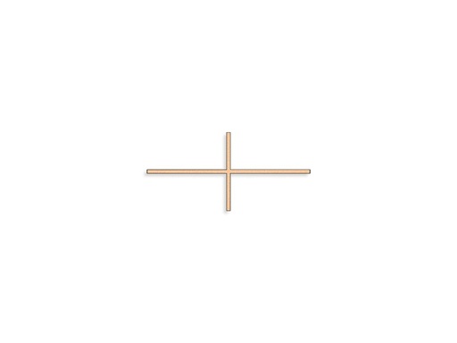 [ST-SK-29021] Náhrobný kríž Breitkreuz, bronz, 10–15 × 20–35 cm