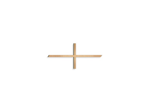 [ST-SK-29031] Náhrobný kríž Breitkreuz z bronzu, 10×20 cm