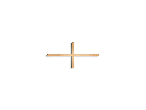 [ST-SK-29033] Náhrobný kríž Breitkreuz z bronzu, 15×35 cm