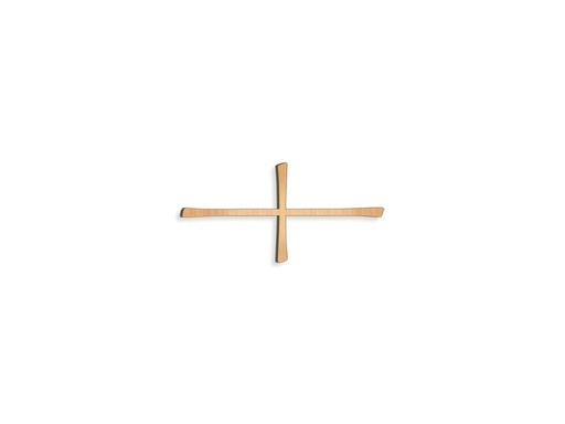 [ST-SK-29034] Náhrobní kříž Breitkreuz z bronzu, 15×35 cm