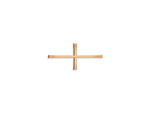 [ST-SK-29036] Náhrobní kříž Breitkreuz z bronzu, 15×35 cm